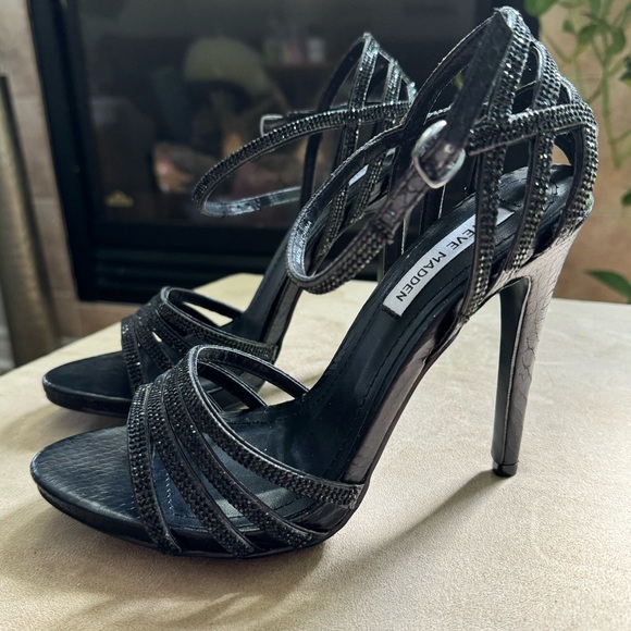 Steve Madden Rhinestone Strappy Stiletto - Picture 3 of 6